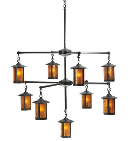 42" Fulton Prime 9 Light Chandelier hero view