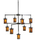 42" Fulton Prime 9 Light Chandelier hero view