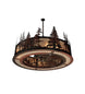 44 inch Tall Pines Chandel-Air detail view