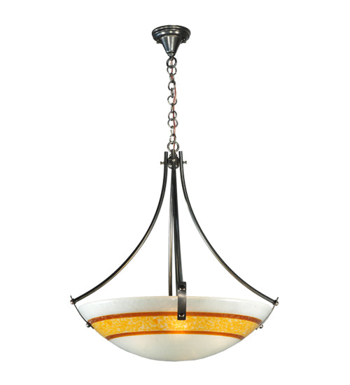 26" Metro Fusion Saturno Glass Inverted Pendant - hero