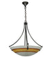 26" Metro Fusion Saturno Glass Inverted Pendant - detail 4