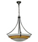 26" Metro Fusion Saturno Glass Inverted Pendant - detail 4