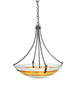 26" Metro Fusion Saturno Glass Inverted Pendant - detail 2