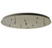 48" Checkers 10 Light Cascading Pendant - detail