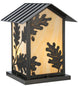 14" Seneca Oak Leaf Pier Mount
