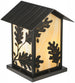 14" Seneca Oak Leaf Pier Mount detail