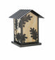 14" Seneca Oak Leaf Pier Mount detail