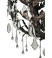 48" French Baroque 16 Light Chandelier detail view