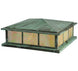 20" Seneca Double Bar Mission Pier Mount