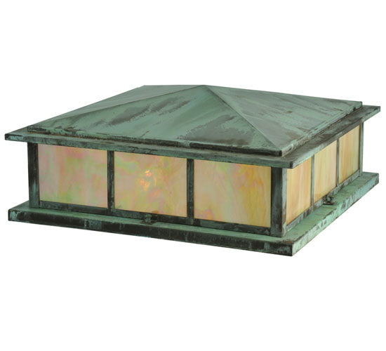 20" Seneca Double Bar Mission Pier Mount detail