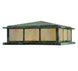 20" Seneca Double Bar Mission Pier Mount detail