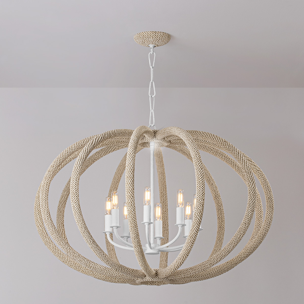 Hudson Valley Lewiston Chandelier detail