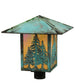 16" Seneca Tall Pines Post Mount