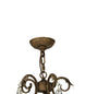 24 inch Chantilly 5 Light Chandelier detail view