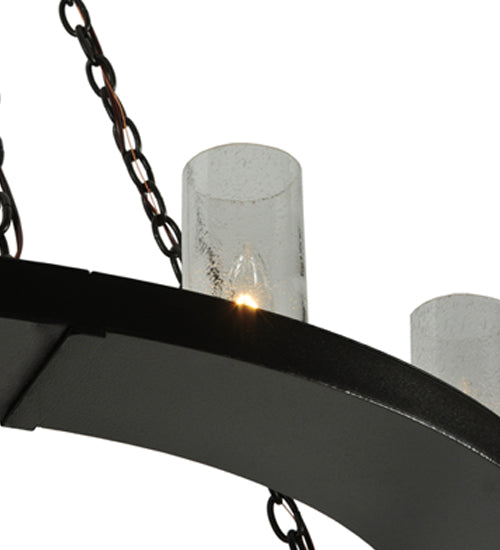 42" Loxley 12 Light Chandelier detail view