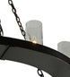 42" Loxley 12 Light Chandelier detail view