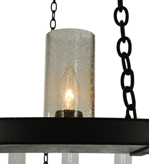 42" Loxley 12 Light Chandelier detail view