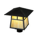 11.75" Stillwater T Mission Post Mount detail