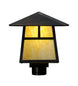 11.75" Stillwater T Mission Post Mount detail