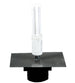 11.75" Stillwater T Mission Post Mount detail