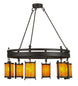 54" Beartooth 6 Light Chandelier hero view