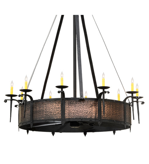 56 inch Costello 10 Light Chandel-Air detail view