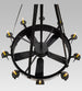 56 inch Costello 10 Light Chandel-Air detail view
