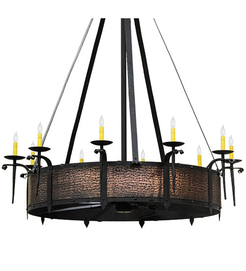 56 inch Costello 10 Light Chandel-Air detail view