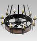 56 inch Costello 10 Light Chandel-Air detail view