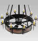 56 inch Costello 10 Light Chandel-Air detail view
