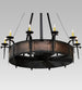56 inch Costello 10 Light Chandel-Air detail view