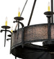 56 inch Costello 10 Light Chandel-Air detail view