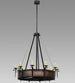 56 inch Costello 10 Light Chandel-Air detail view