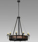 56 inch Costello 10 Light Chandel-Air detail view