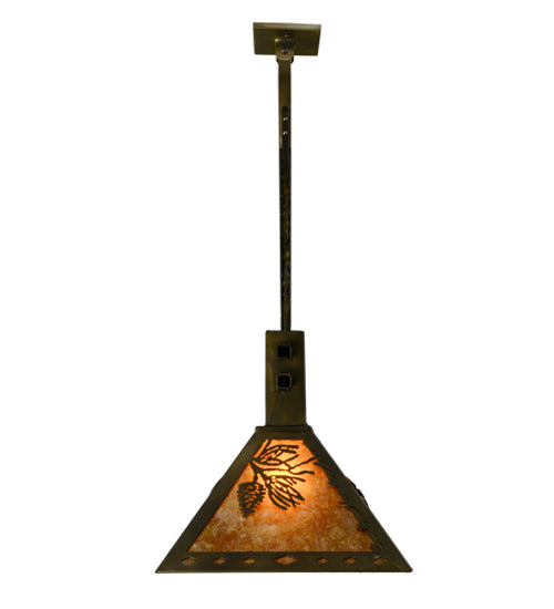 45" Tall Pines 3 Light Island Pendant - detail 6