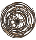 20" Cyclone 13 Light Chandelier detail view