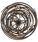 20" Cyclone 13 Light Chandelier detail view