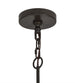 36" Polonaise 6 Light Chandelier detail view