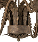 48" French Elegance 12 Light Chandelier detail view