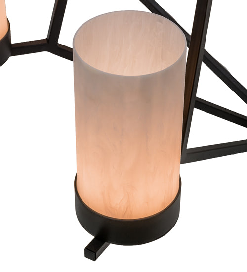 60" Galen 12 Light Two Tier Chandelier detail view