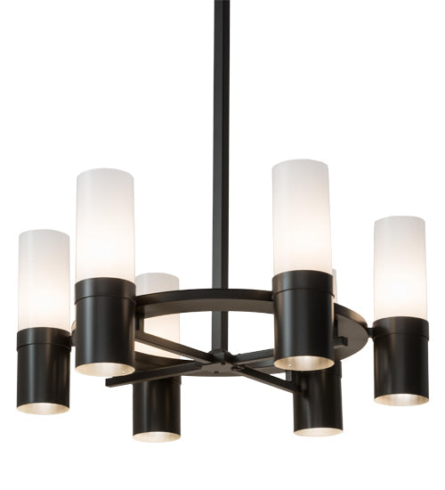 48" Farmington 6 Light Chandelier detail view