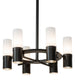48" Farmington 6 Light Chandelier detail view