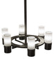 48" Farmington 6 Light Chandelier detail view