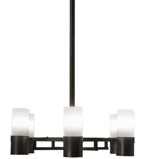 48" Farmington 6 Light Chandelier detail view