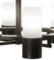 48" Farmington 6 Light Chandelier detail view