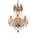 38" Minuet 12 Light Chandelier detail view
