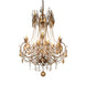 38" Minuet 12 Light Chandelier detail view