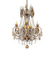 38" Minuet 12 Light Chandelier detail view