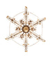 38" Minuet 12 Light Chandelier detail view