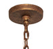 38" Minuet 12 Light Chandelier detail view